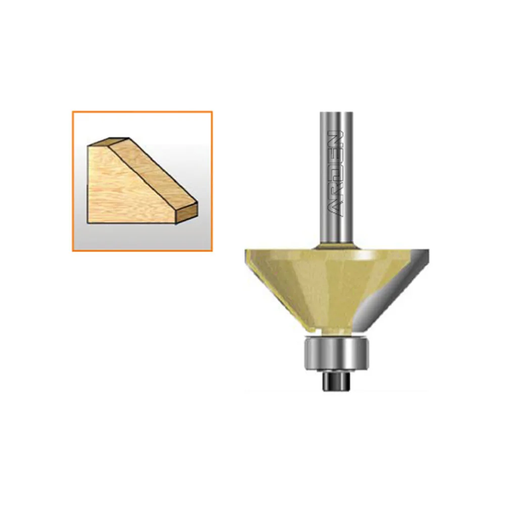 

45 degree bevel angel cnc edge slotting tools