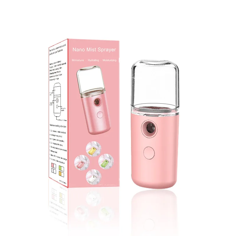 Free shipping Portable Face Moisturizing Hydrating Facial Vaporizer USB Charging Mini Water Replenishing Instrument free shipping rechargeable nano spray hydrating instrument facial humidification face steaming beauty water replenishing device