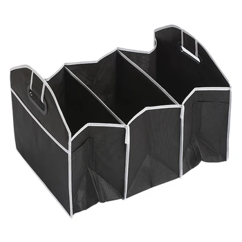 

Car Multi-Pocket Organizer Large Capacity Folding Storage Bag Trunk Stowing And Tidying