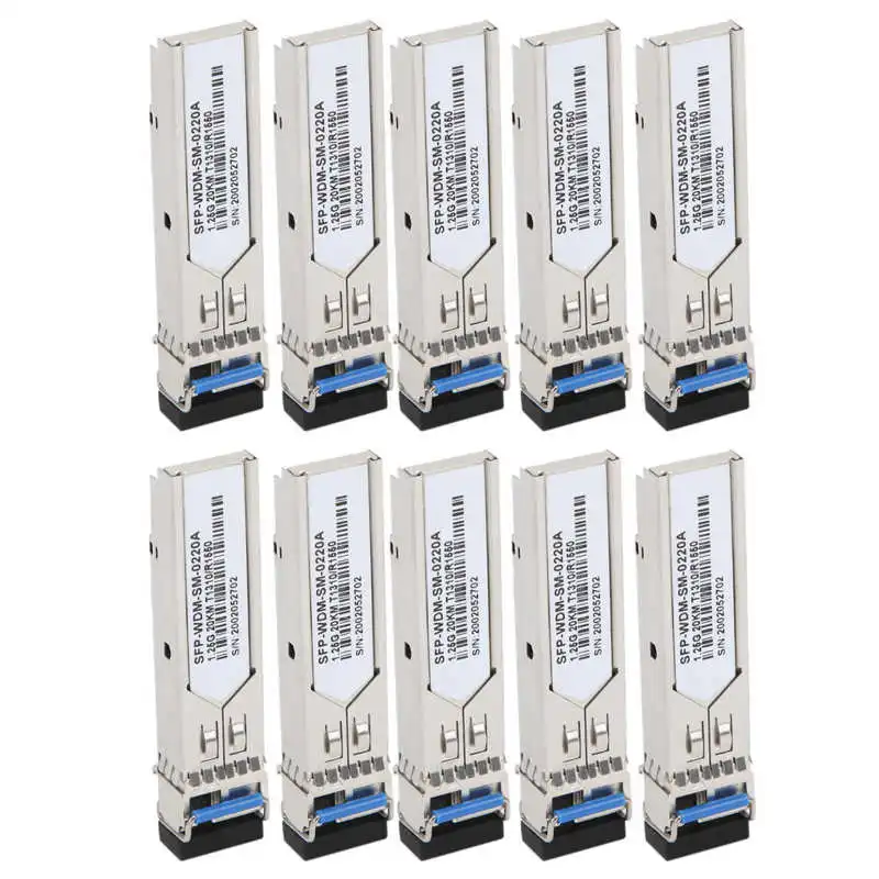 poe splitter Transmission Cables Gigabit Optical Module LC Single Mode Fiber Interface 20KM Compatible for Huawei H3C Cisco |