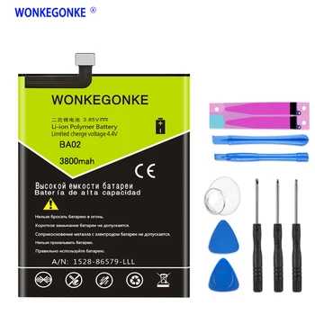

WONKEGONKE BA02 Battery For Meizu Meilan M3E Phone Latest Production Batteries + Tools