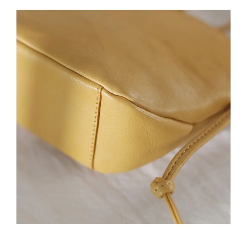 EUMOAN Leather mini shell bag, lady cute small bag, one-shoulder slant edgy mobile phone bag