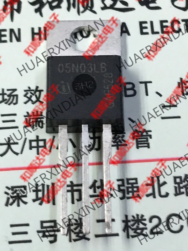 5 шт., новые оригинальные кнопки 05N03LB IPP05N03LB-220 300V