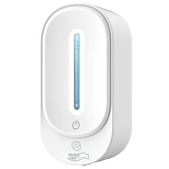 

Automatic Touchless Hand Dispenser Wall Mounted, Simple Human Touchless Soap Dispenser for 350Ml Gel/Liquid, Refillable