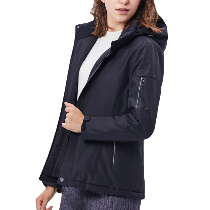 

Winter USB Infrared Heating Jacket Women Thermal Warm Waterproof Windbreaker Outdoor Skiing Camping Hiking Coat