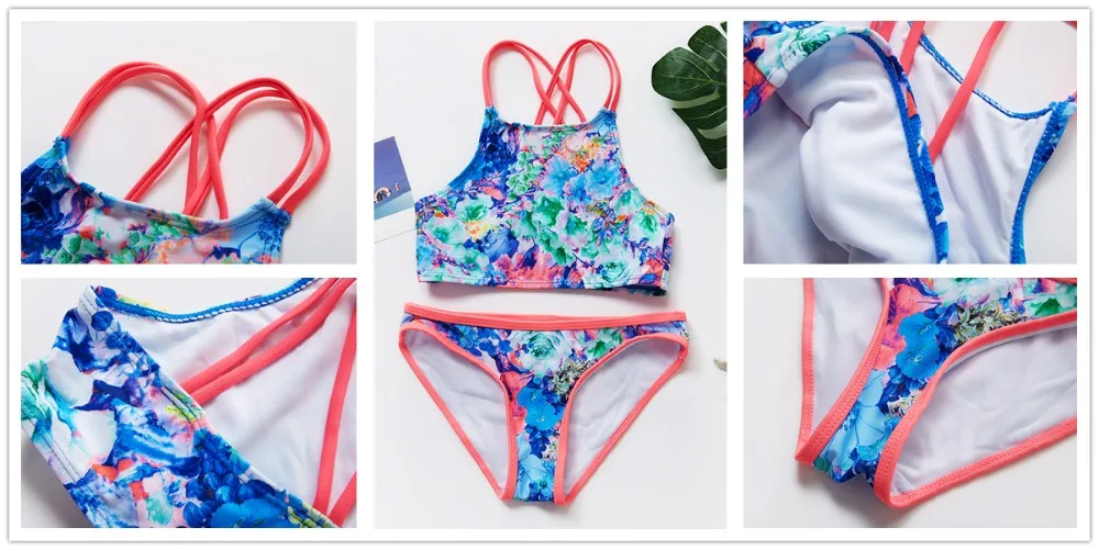 ST9014 girls swimwear detail01