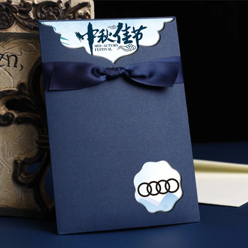  Chen fan Blue Bronzing Universal Birthday Greeting Card Business Invitation Customization of Indivi - 4.00021E+12
