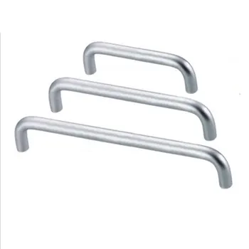 

Modern simple aluminum alloy double-bend u-shaped pull-up wardrobe cabinet handle hardware accessories