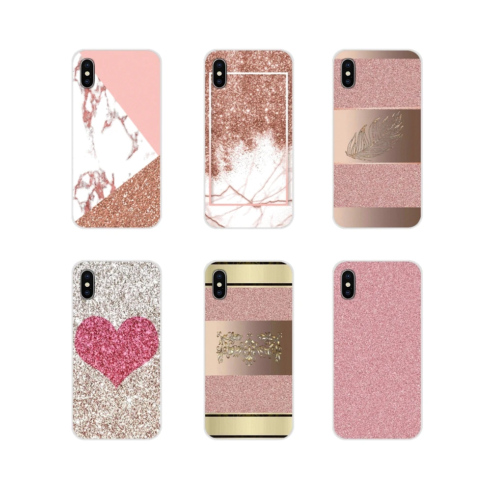 Gold Pink Rose Glitter For Apple iPhone X XR XS 11Pro MAX 4S 5S 5C SE 6S 7 8 Plus ipod touch 5 6 Accessories Phone Cases Covers Gold Pink Rose Glitter For Apple iPhone X XR XS 11Pro MAX 4S 5S 5C SE 6S 7 8 Plus ipod touch 5 6 Accessories Phone Cases Covers
