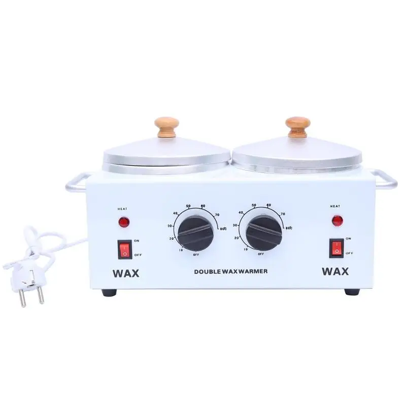 

500cc*2 Depilatory Wax Machine Double Paraffine Warmer Wax Heater SPA Hand and Feet Epilator Hair Removal Tool