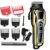 Kemei hair clipper professional hair trimmer men beard shaver electric hair clipper LCD monitor 0 mm bald beard trimmer 4