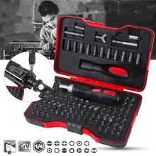 101 шт./компл. многофункциональная комбинированная ML-RS1 трещотка отвертка 6,35 мм Набор отверток для бытовой DIY водительский инструмент