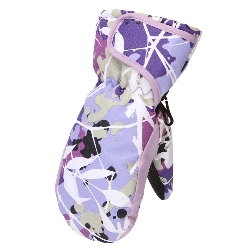 Новые детские перчатки сумка относится к лыжным перчаткам теплые холодной зимы