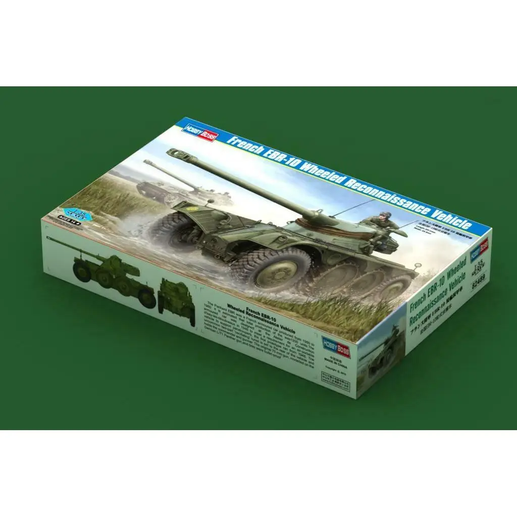 

HobbyBoss 82489 1/35 французский EBR-10 колесный разведывательная-масштабная модель комплект