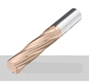 OYYU Carbide Spiral Flutes Reamer H7 3mm to 12.5mm Straight Shanks Machine Coated Tungsten Steel Reamers 1pcs 5