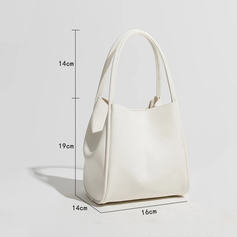 MABULA High Quality Soft Leather Top Handbags For Women Casual Small Shoulder Cross Body Bags Female Fashion Messenger Bag