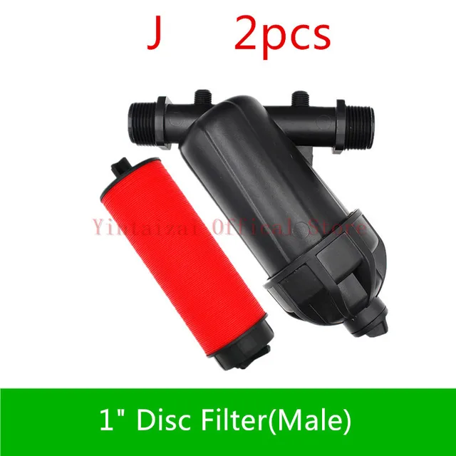 Watering Disc Filter For Greenhouse Irrigation Screen Filter Element Drip Irrigation Filter Disk Drip Irrigation Fittings J    2pcs