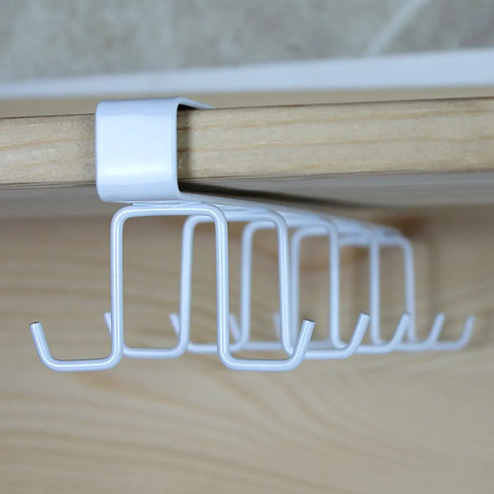 

2017 NEW Practical Design Kitchen Storage Rack 10 Hooks Metal Cupboard Hanging Hook Hanger Organizer Kitchen Accessories