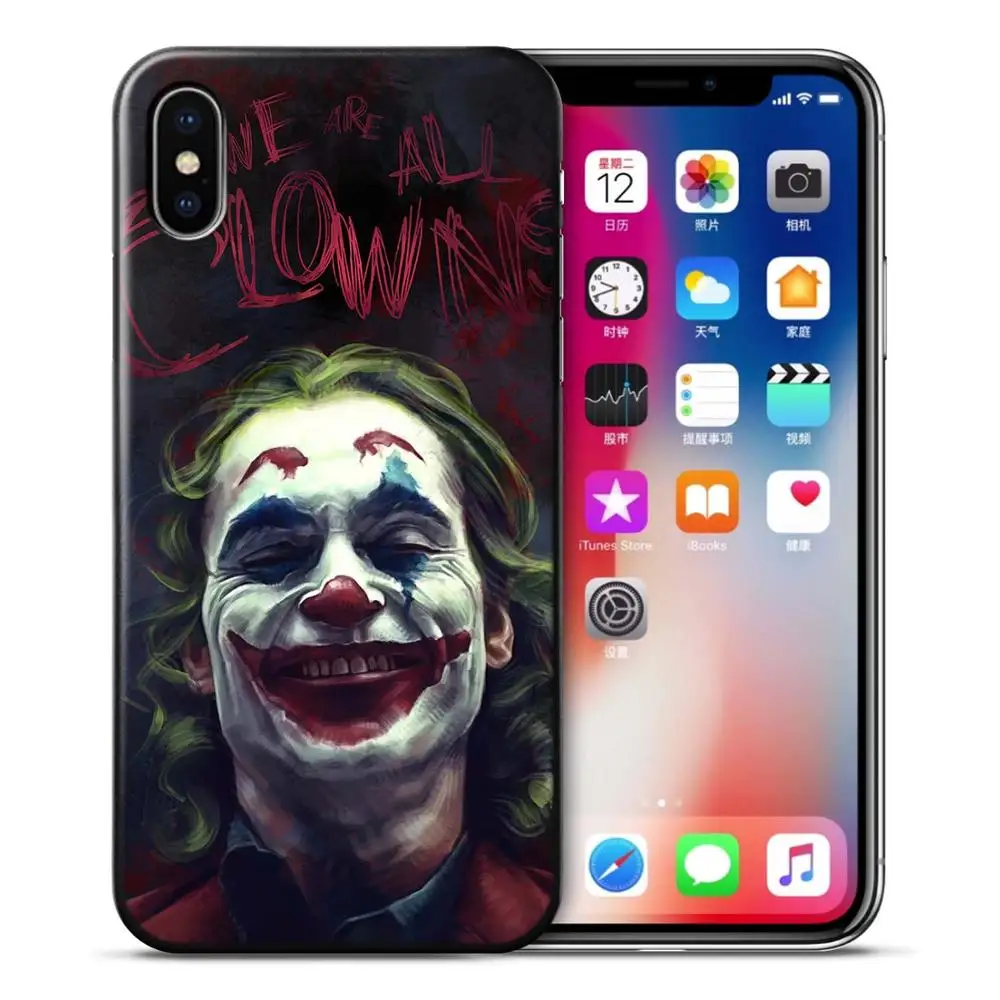 Для fundas iPhone XS Max чехол Joker для iPhone X чехол для coque iPhone XR чехол 5 5S SE 6 7 8 Plus 11 Pro Max чехол - Цвет: 04