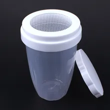 Бытовая пластиковая мука какао порошок сито с DIY выпечки питания кухня Sep#10