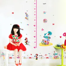 MM069 Микки Минни мультфильм ноги линии Детская комната украшения Настенная Наклейка в детскую украшение стены стикер s
