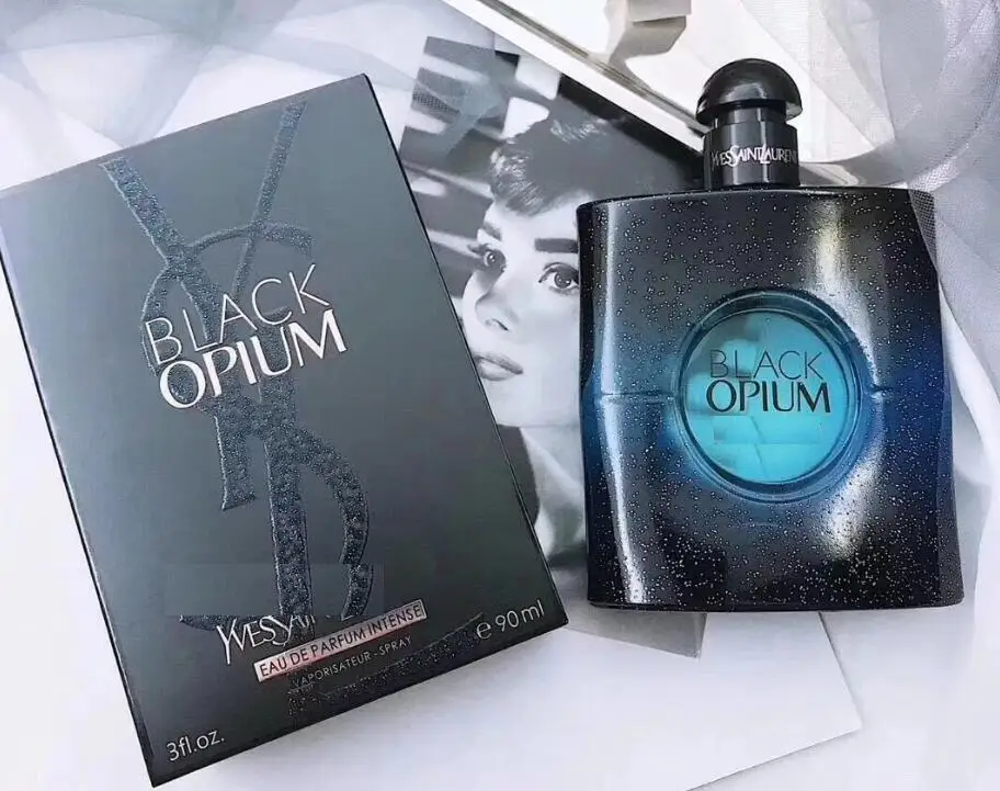 Высококачественный брендовый Женский парфюм черный Opium для аромата, стойкий Женский парфюм, ароматы для женщин, натуральный спрей - Цвет: 90ml