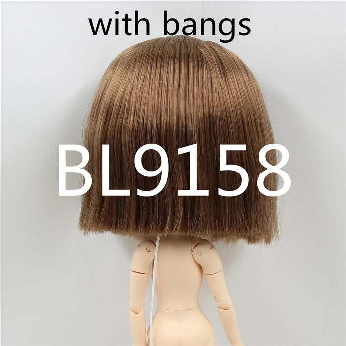 ICY blyth doll wig only rbl scalp and dome short hair for custom doll 17