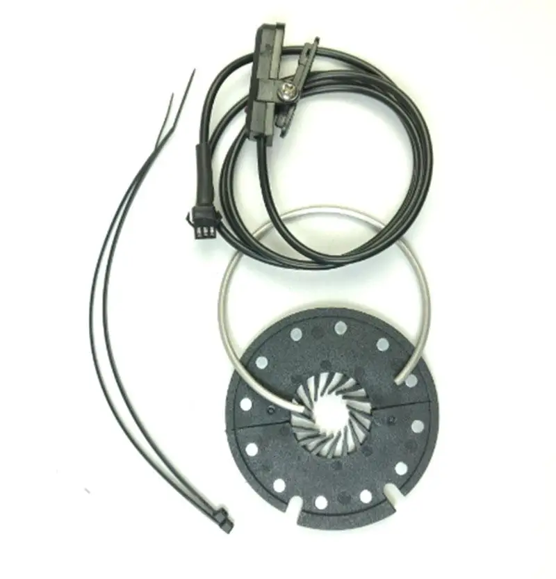 

SOMEDAY Ebike KT-D12L Double Hall 12 Magents PAS Pedal Assistant Sensor for Electric Bikes Conversion Kit Parts half-half Design