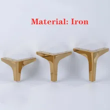 4 шт. ножка для мебели, дивана для ножек стула шкаф стойка для шкафа 10,2/13,6/15,2/16,8 см кровать по высоте ножки с помощью винтов