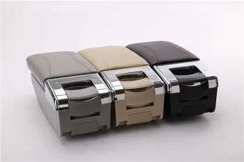 

Car Armrest Box Central Store Interior Storage for Peugeot 108 with Cup Holder Accessories