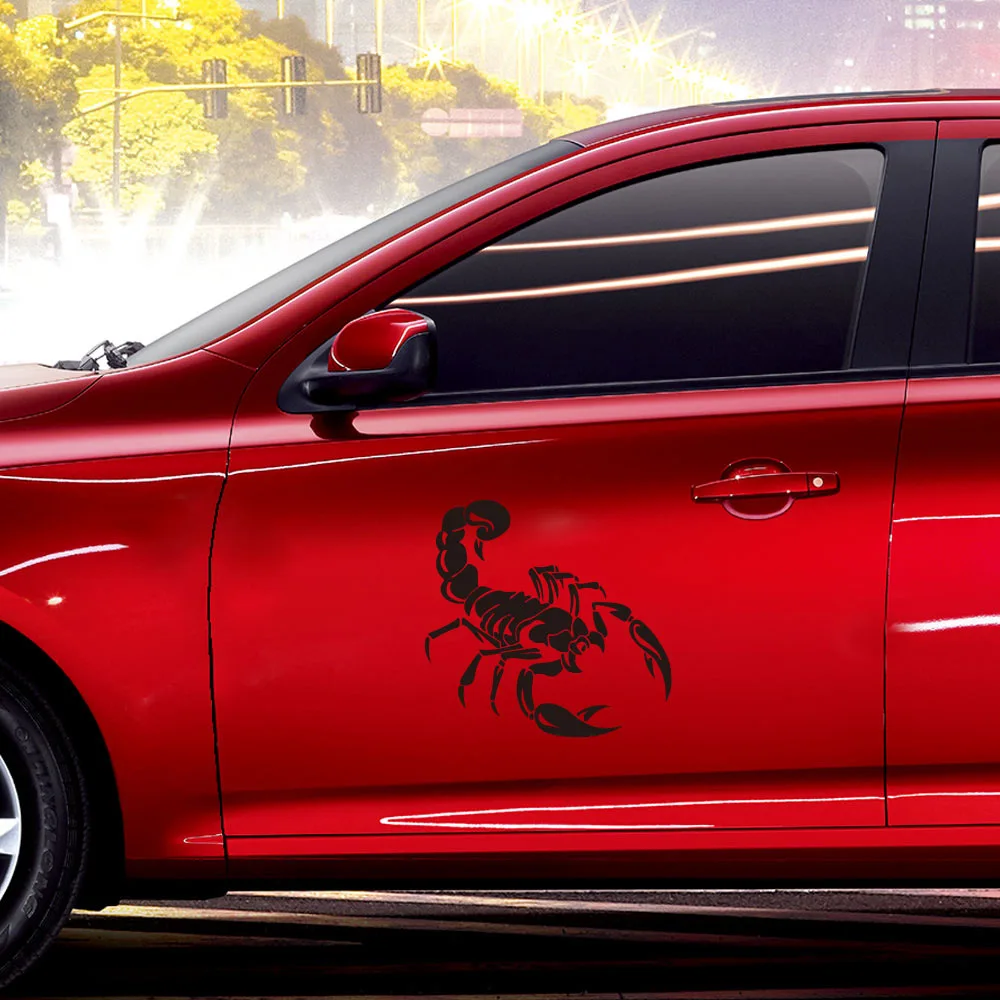Scorpion украшение автомобиля стикер внешней торговли производителей поколения резные Европа и Америка Стикеры с пословицами на стену английский