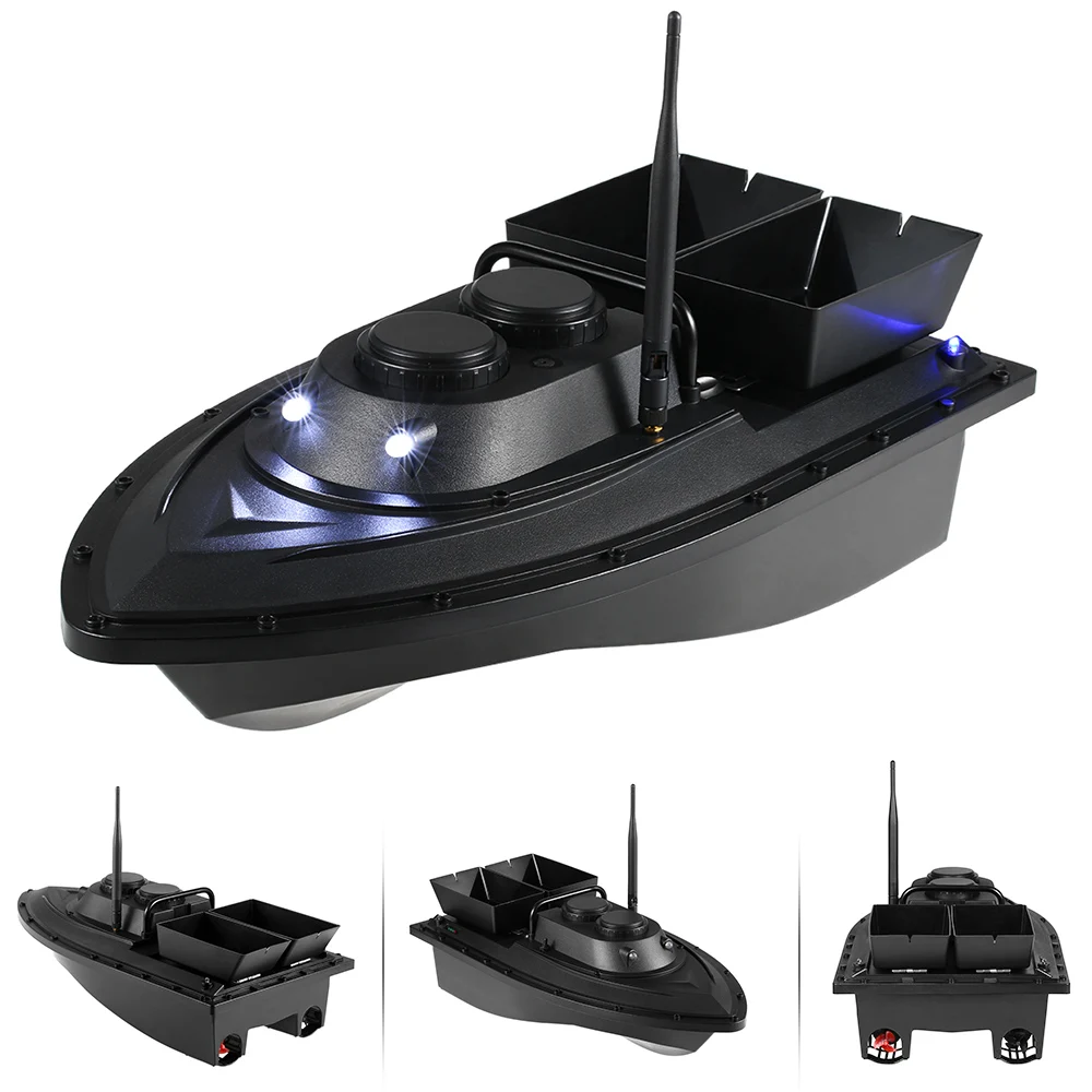 

Wireless Smart Fishing Bait Boat Remote Control Fishing Feeder Toy RC Fishing Boat for Adults Beginners 500M Remote Range