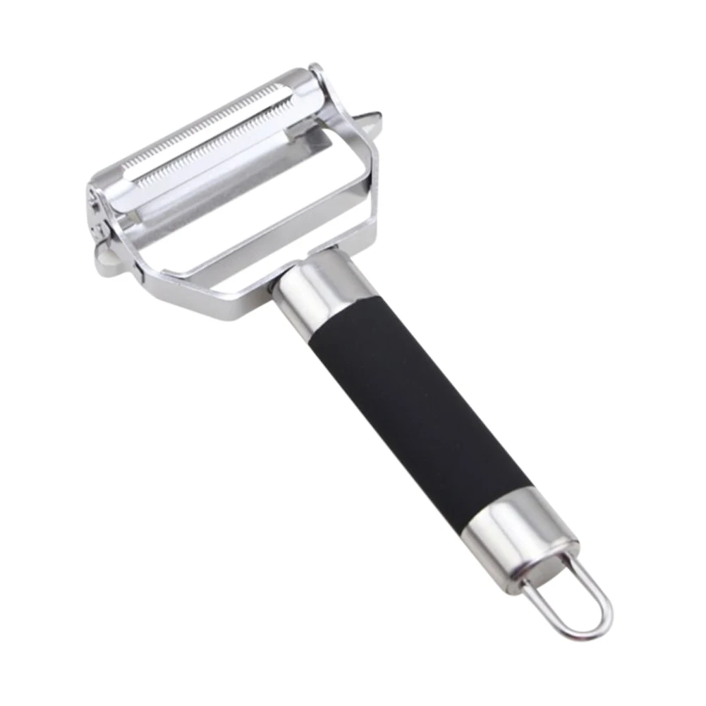 

High Quality Stainless Steel Potato Cucumber Carrot Grater Julienne Peeler Vegetables Fruit Peeler Double Planing Grater Tools