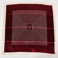 [BYSIFA] Brand Charater Women Muslim Head Scarf Wraps Fashion Accessories Ladies Red Satin Square Scarves Winter Silk Scarf Cape 2