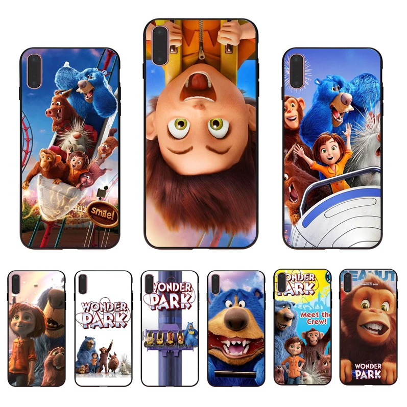 

HOUSTMUST Cute Animation Films Wonder Park soft silicone phone case for iphone 7 8 plus x xr xs max 6 6s 5s se 5 10 cover shell