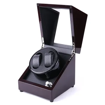 

Baked Paint 2+0 Mechanical Watch Automatic Winding Motor Box High-end Light Shaker Watch Box Watch Winder