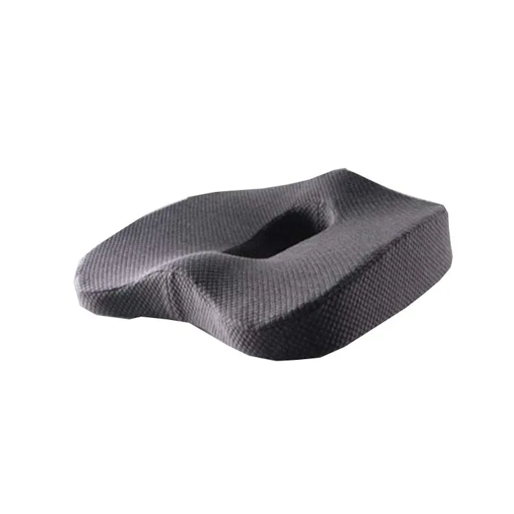 grey coccyx pillow Поясничная поддержка спины Подушка для копчика для стула пены памяти подходит для тела кривая Защита позвоночника Подушка копчик боль стул подушка - Цвет: grey coccyx pillow