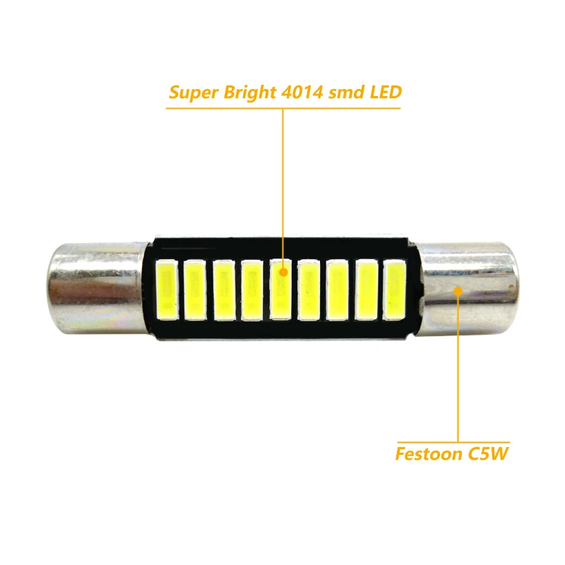4x31mm 28mm 29mm 4014 LED T6 C5W 佺   Led   ڵ ȭ ſ    ǻ Ʈ ȭƮ 12V