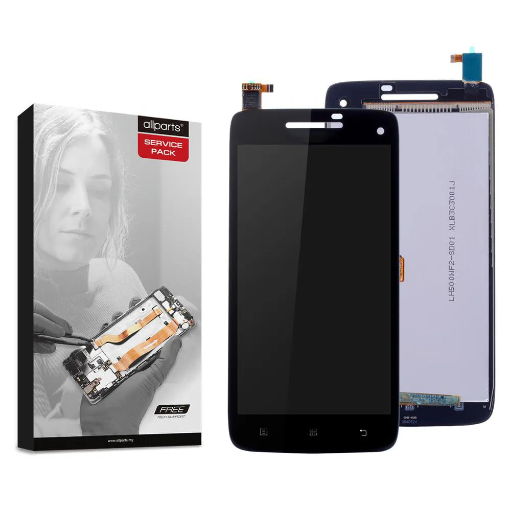 Дисплей для LENOVO Vibe X S960 в сборе с тачскрином на рамке Оригинал черный | Мобильные