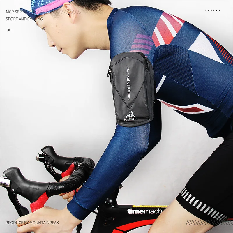 

MCR ying luo Riding Running Mobile Phone Armstrap Women's Fitness Sports Hand Arm Bag Men's Huawei Wrist Universal Arm Sleeve Ba