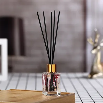 

Reed Oil Diffusers with Natural Sticks Glass Bottle and Scented Oil 50ML Aromaterapia Home Fragrance Environment Aromatizer