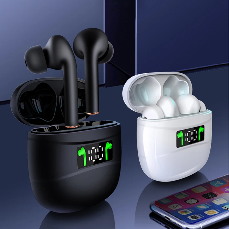 Bluetooth 5 0 LED Display Headphones TWS Wireless Earphones IPX7 Waterproof Earbuds HD Stereo Built in Mic for Xiaomi iPhone