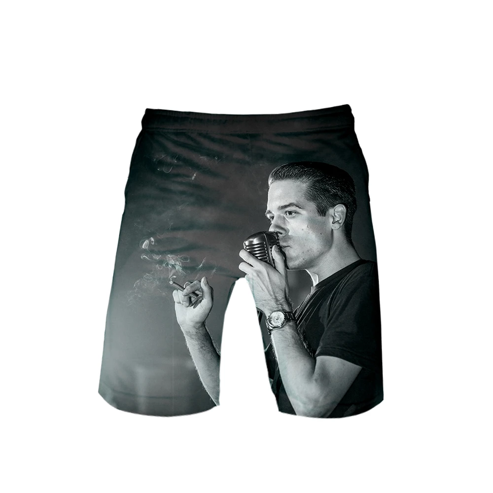 Американский раппер G-Eazy Джералд Эрл гиллум молодой Джералд 3d принт летние мужские модные трендовые шорты популярные повседневные летние шорты