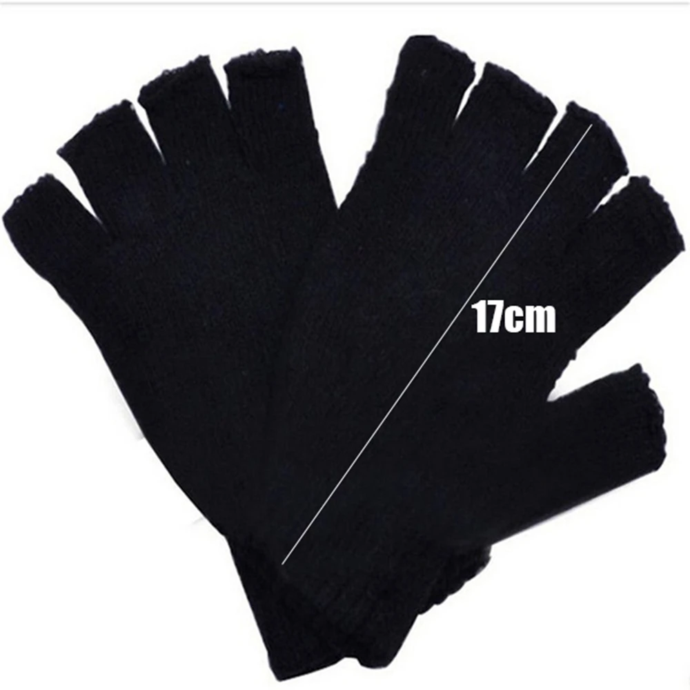 Fingerless Knitted Gloves Men/Women Cycling