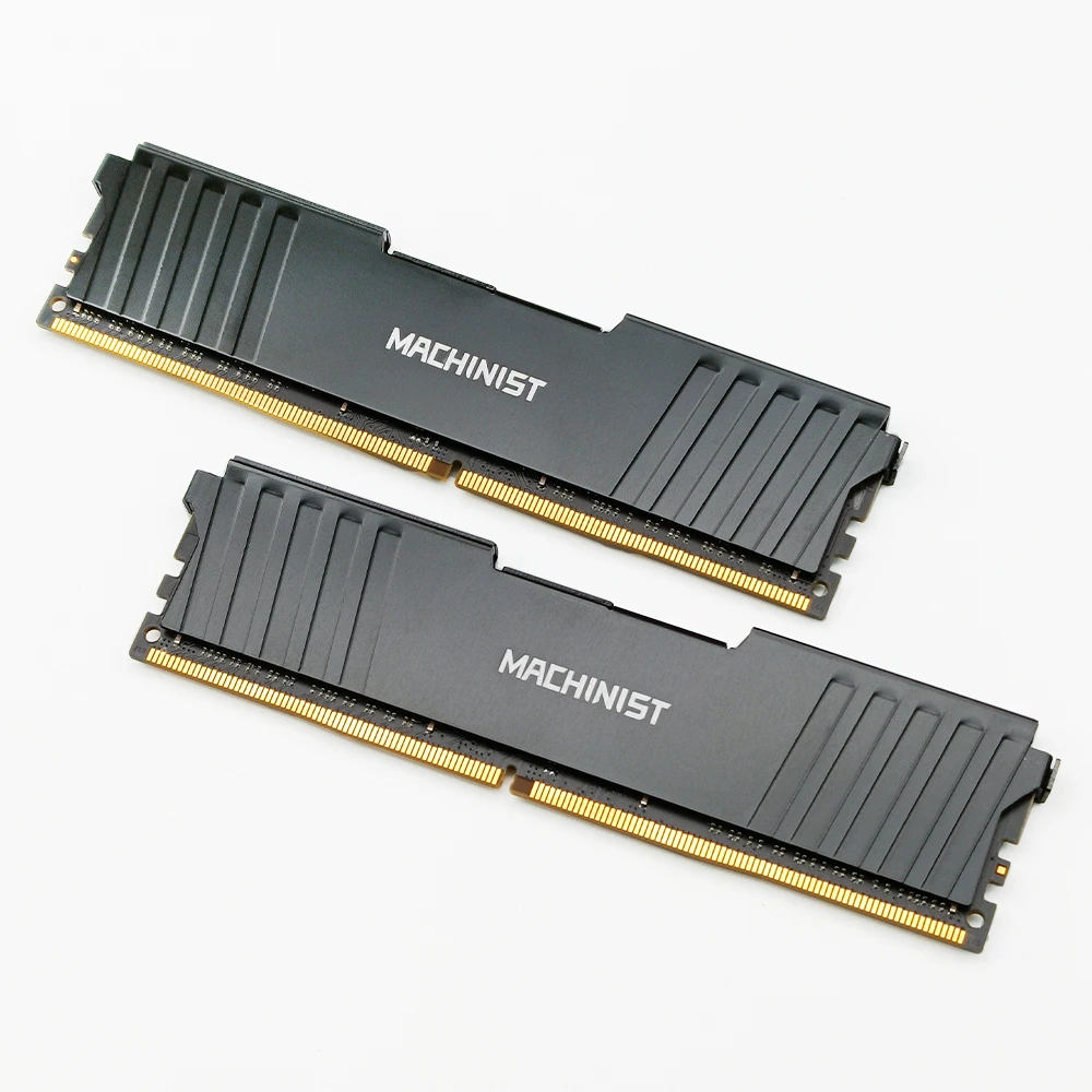 MACHINIST DDR4 RAM Memory 8GB NON-ECC Memory 2pcs*8GB Ram 2666/2133MHZ Memory Desktop Dimm with Heat Sink