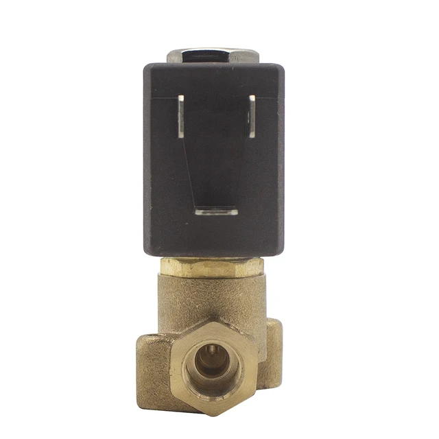 OLAB 6000BH/K5FV – électrovanne Ca 220V 230V, Pour Machine à Café, En Laiton, Vapeur, Eau Chaude, Vanne Normalement Fermée, Expresso