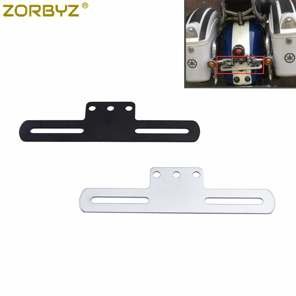 Universal Motorcycle License Plate Holder Support Rear Tail Light Bracket Mount Holder motorcycle license plate holder