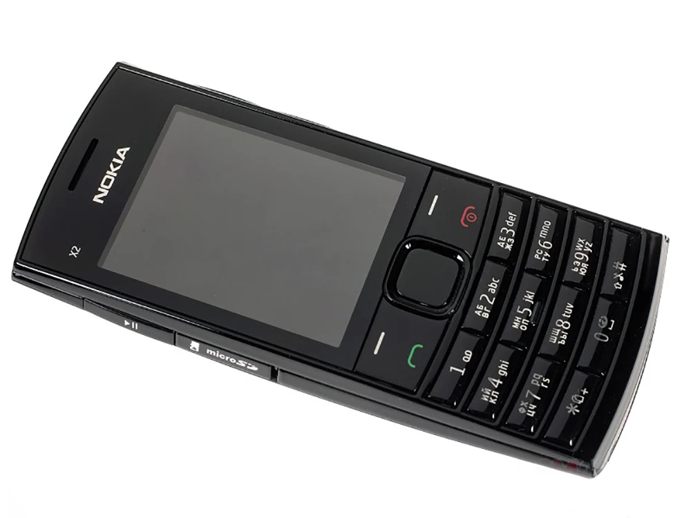 Original Unlocked Nokia X2-02 2G GSM Mobile Phone Refurbished Dual Sim Card Bluetooth FM Radio Symbian OS CellPhone iphone xr refurbished