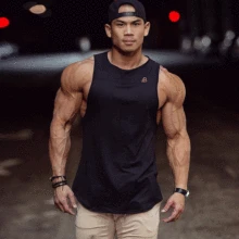 Muscle Kid Brother, стиль, для мужчин, для фитнеса, спорта, лето, стиль, модный, дышащий, впитывающий пот, облегающий, хлопковый жилет