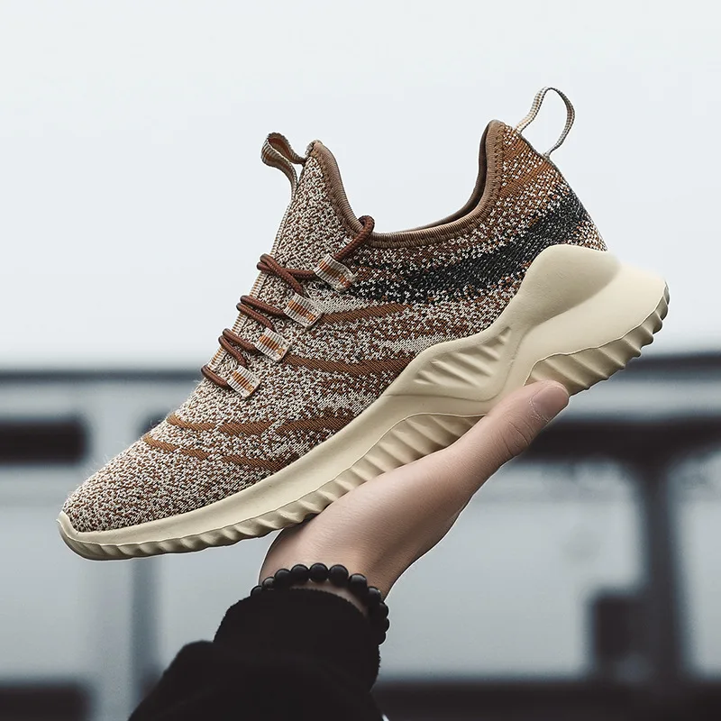 

Men Athletic Running Shoes Mesh Breathable Jogging Boy Sneakers Lace-Up Fitness Male Sport Shoes Casual zapatillas